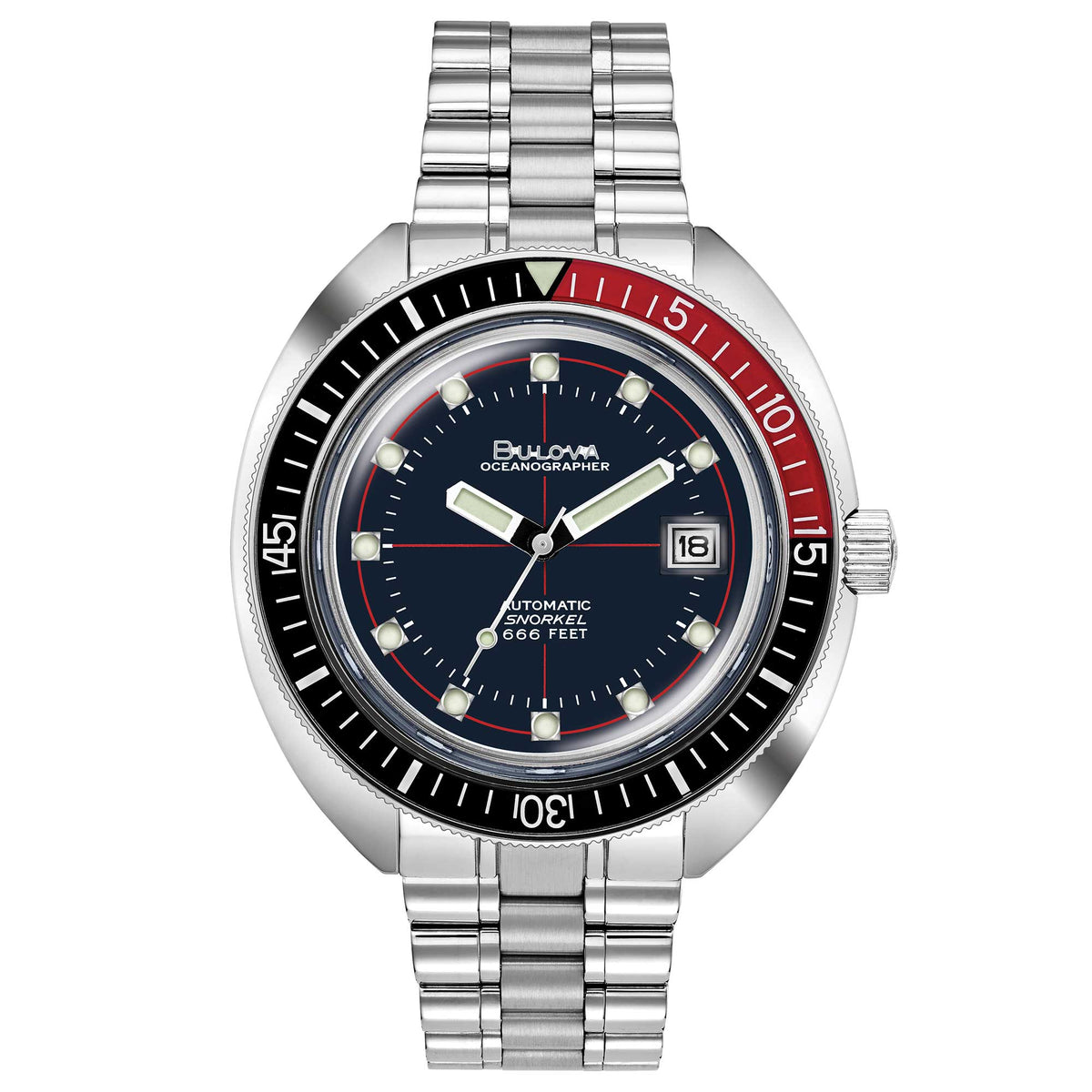 Relógio Bulova Oceanographer - 96B320