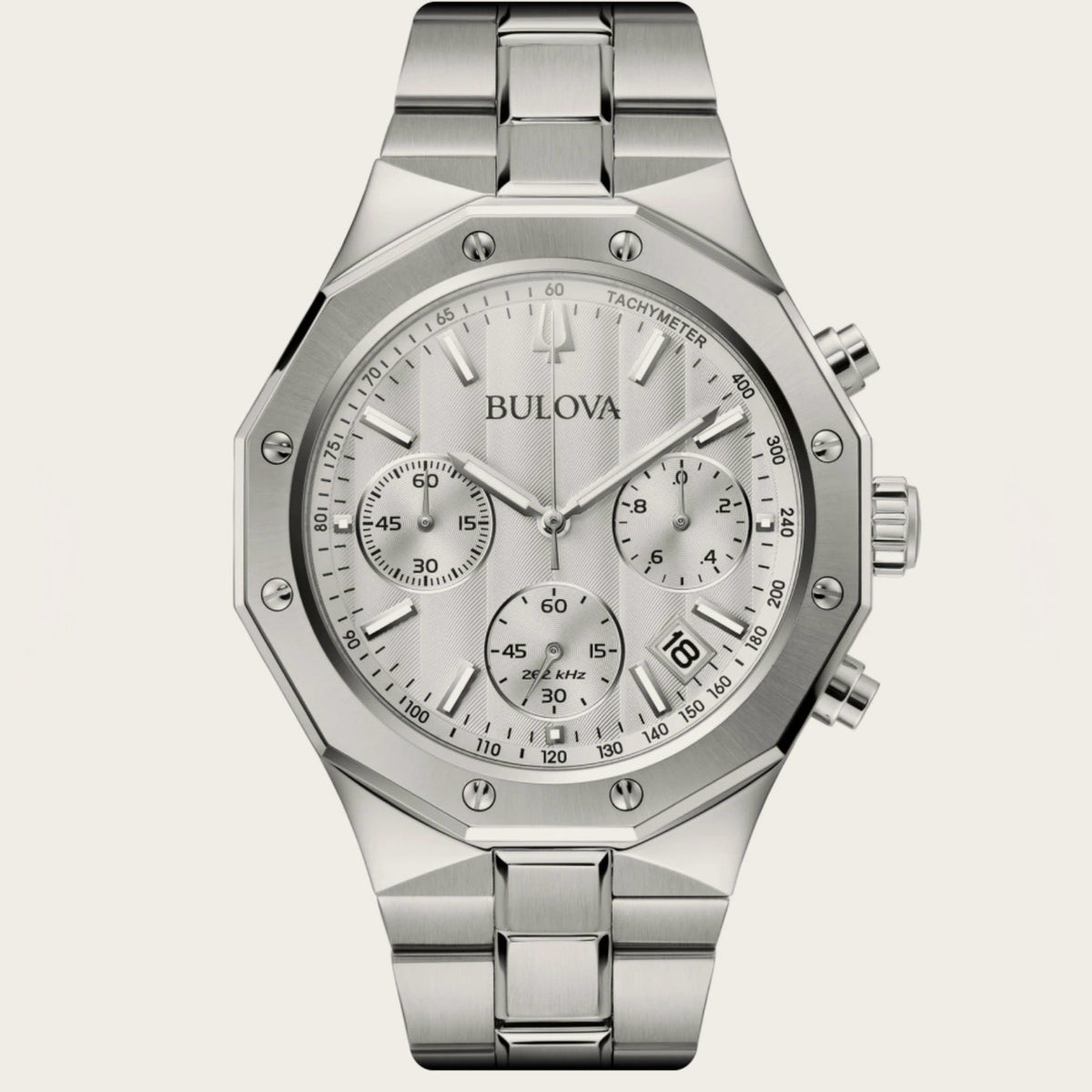 Relógio Bulova Classic Octogon Cronografo  - 96B408