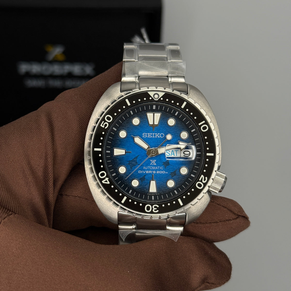 Relógio Seiko Prospex King Turtle Manta Ray SRPE39K1