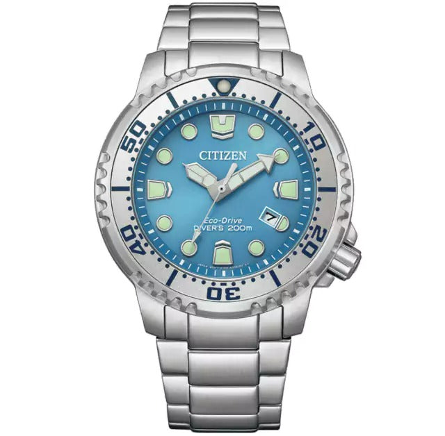 Relógio Citizen Aqualand Marine Azul Aço - BN0165-55L