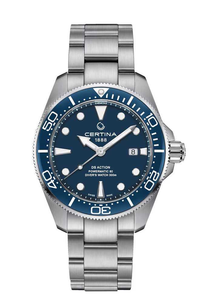 Relógio Certina DS Action Diver 43 mm Powermatic 80 - C032.607.11.041.00