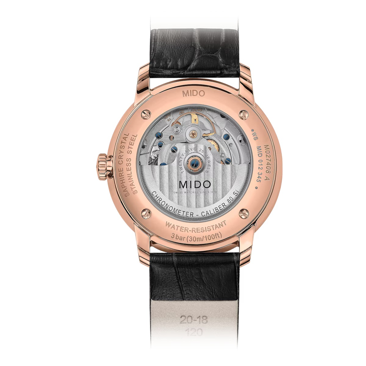 Relógio Mido Baroncelli Chronometer - M027.408.36.031.00
