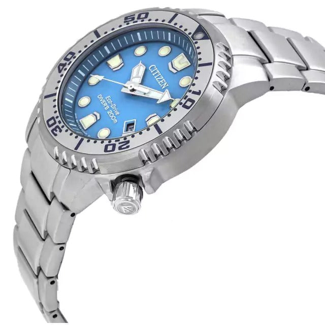 Relógio Citizen Aqualand Marine Azul Aço - BN0165-55L
