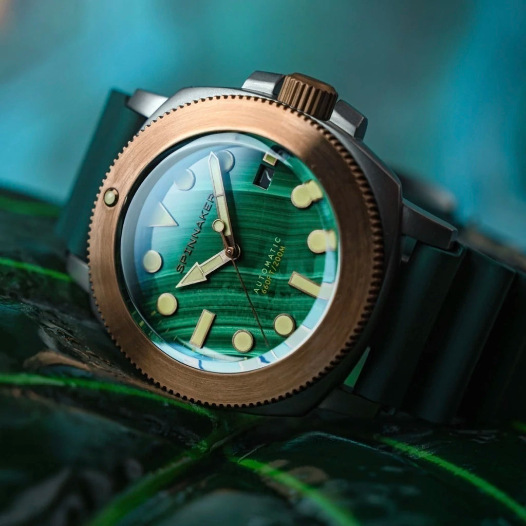 Relógio Spinnaker Hull Titanium Lapidary Automático Limited Edition SP-5145-02