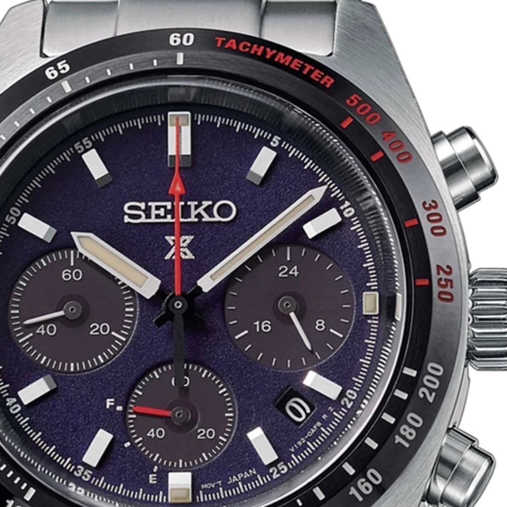 Relógio Seiko Prospex Speedtimer - SSC815P1 Cronógrafo Solar Azul