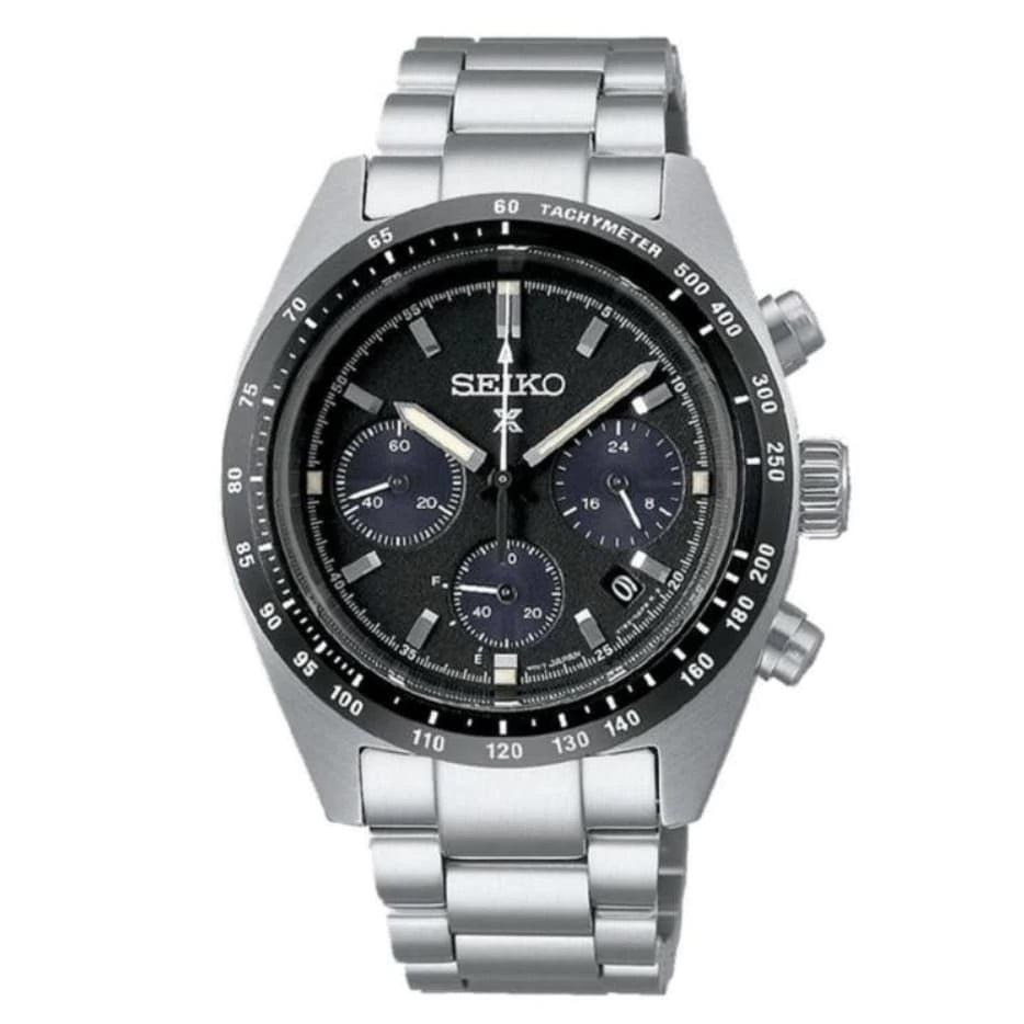 Relógio Seiko Prospex Speedtimer- SSC819P1 Cronógrafo Solar Preto