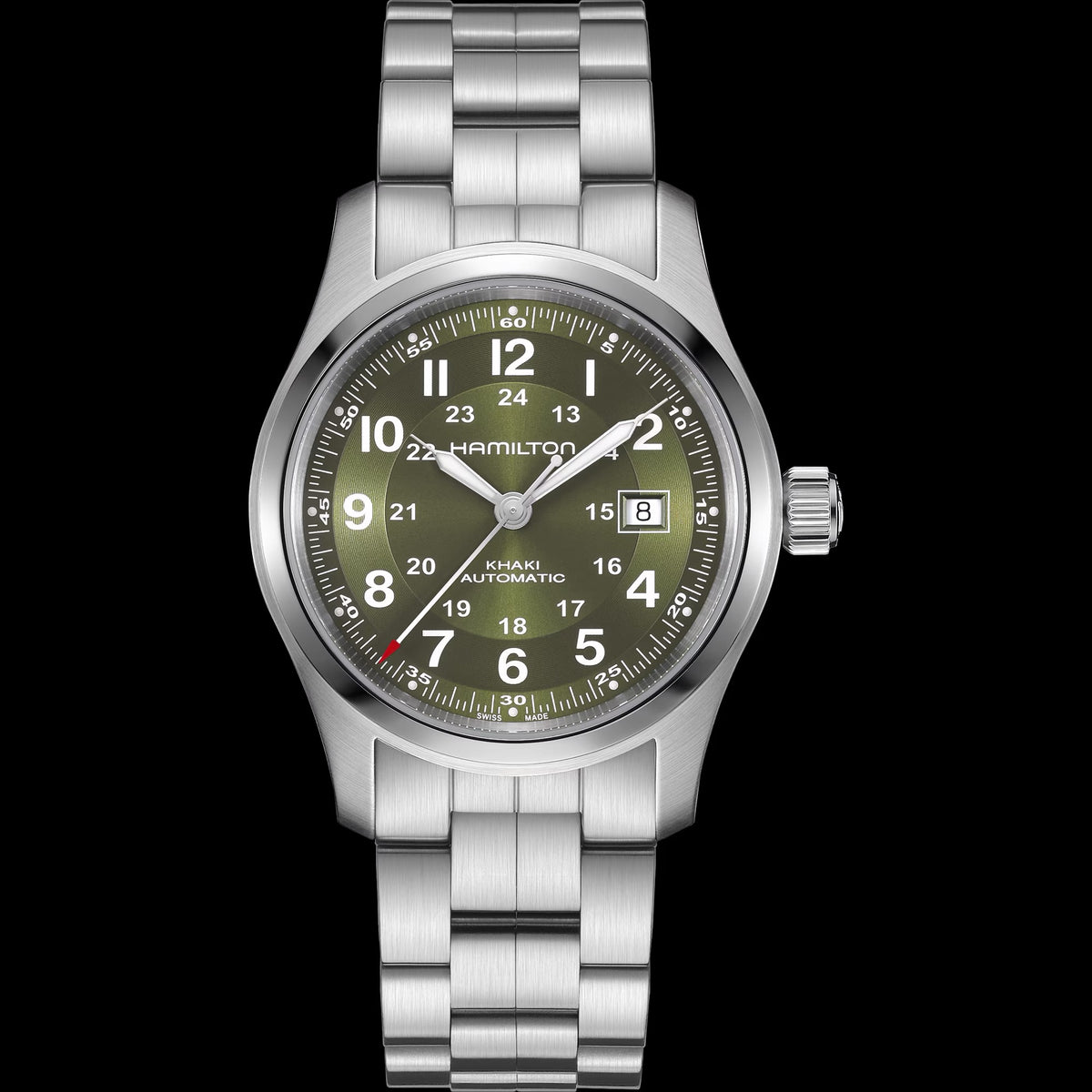 Relógio Hamilton Khaki Field Automático 42mm - H70605160