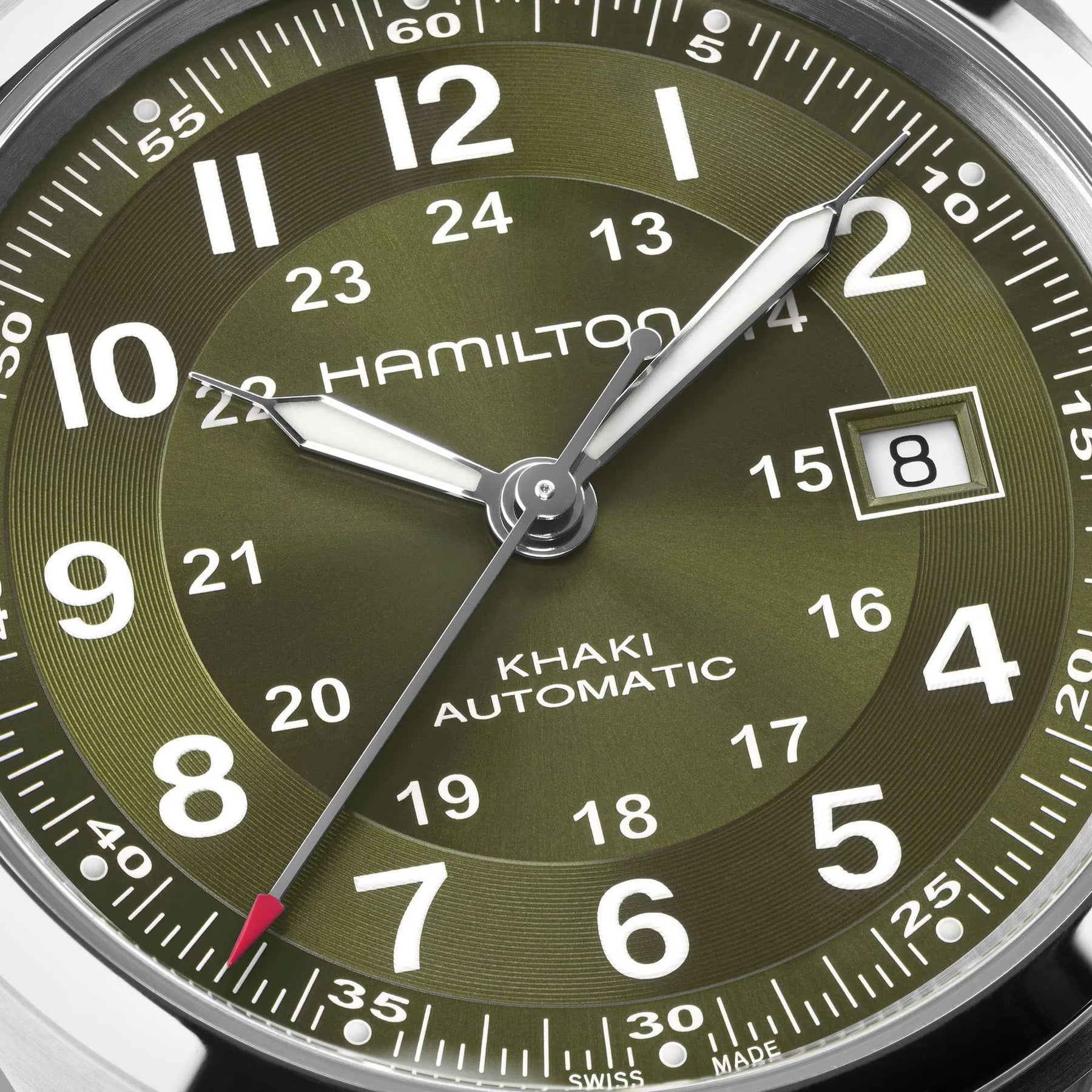 Relógio Hamilton Khaki Field Automático 42mm - H70605160