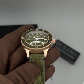 Relógio Bulova Mil Ship Automático - 98A324