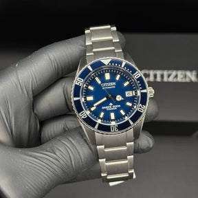 Relógio Citizen Fujitsubo Automatic Titanium Azul - NB6021-68L