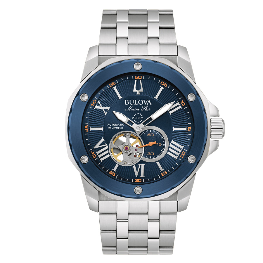 Relógio Bulova Marine Star Automático - 98A302