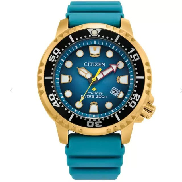 Relógio Citizen Aqualand Marine Azul Turquesa - BN0162-02X