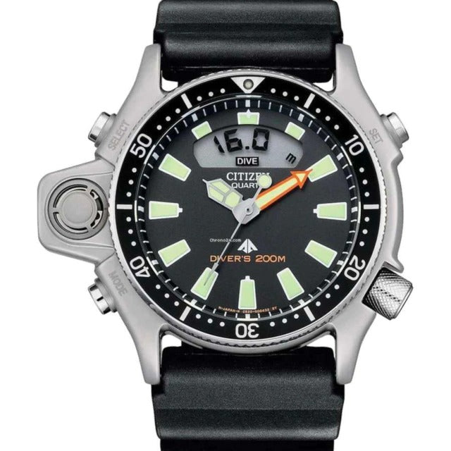 Relógio Citizen Aqualand I Relançamento Serie Prata- JP2000-08E