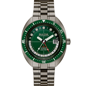 Relógio Bulova Oceanographer Devil Diver GMT Automático - 98B415