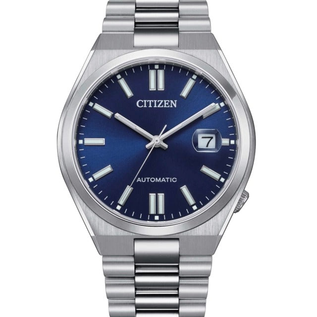 Relógio Citizen Automatic Tsuyosa Azul - NJ0150-81L
