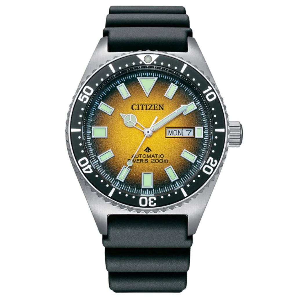Relógio Citizen Automatic Amarelo - NY0120-01X