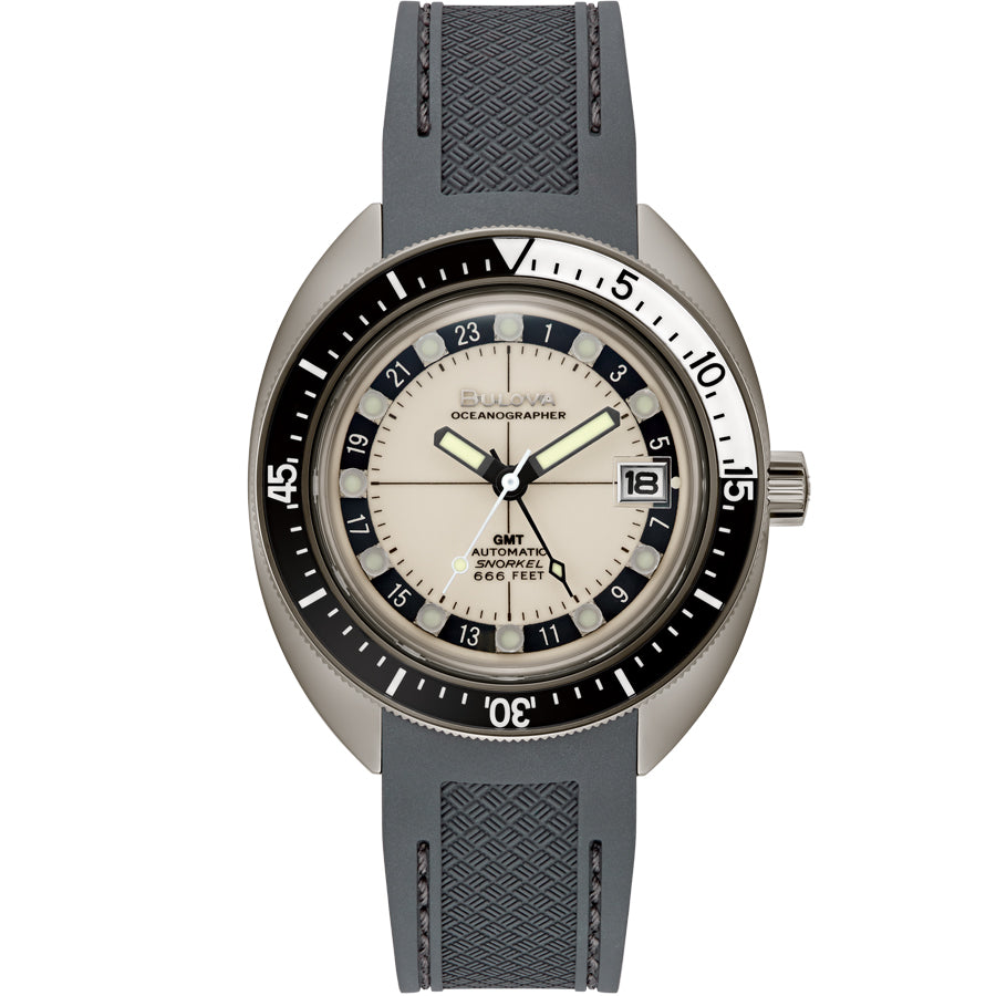 Relógio Bulova Oceanographer Devil Diver GMT Automático - 98B407