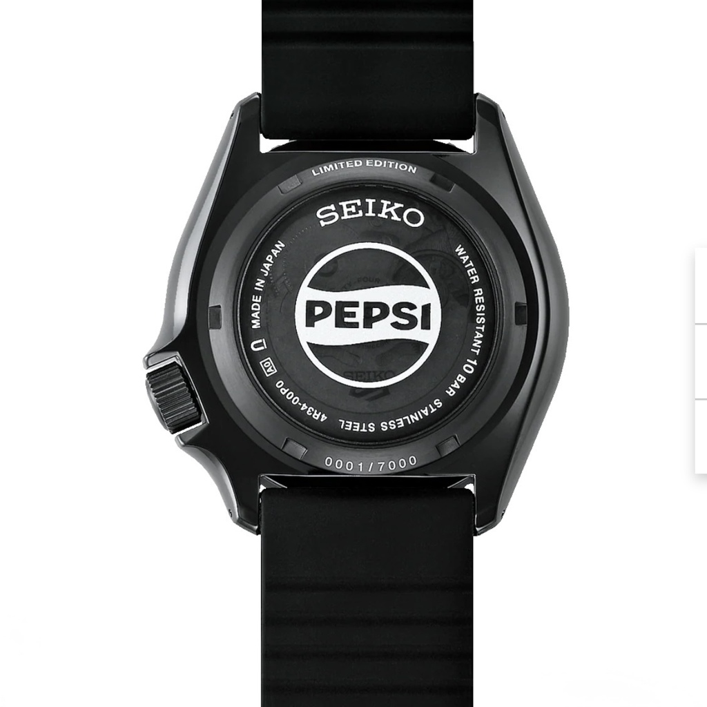 Relógio Seiko 5 Sports GMT Limited Edition PEPSI (made in japan) SBSC023