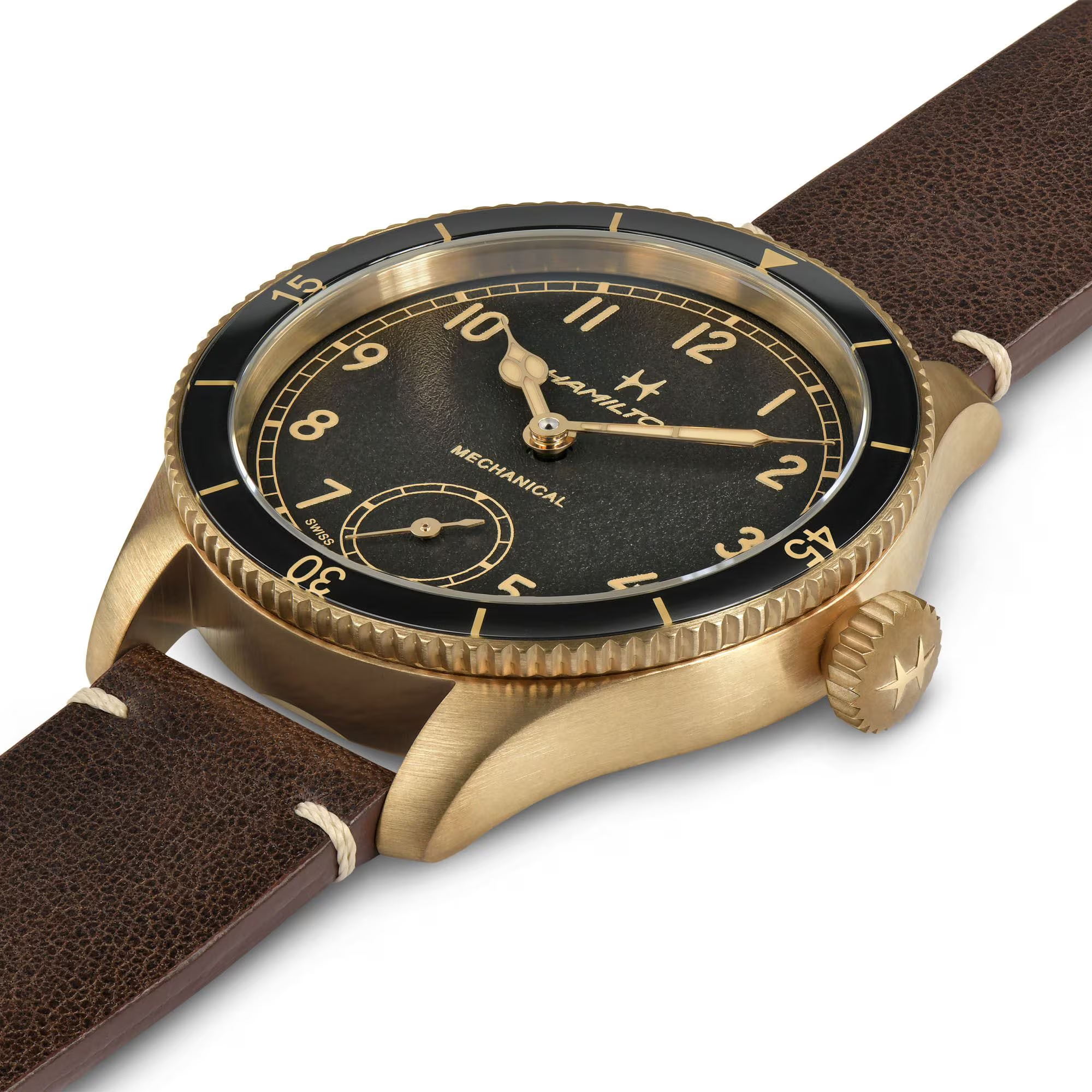 Relógio Hamilton Khaki Aviation Pilot Pioneer Mecanico 43mm - H76709530