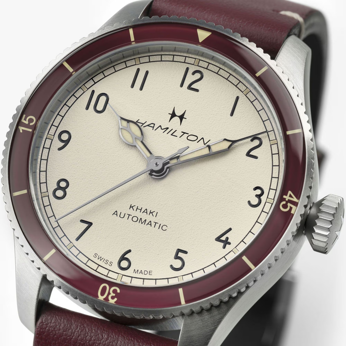 Relógio Hamilton Khaki Aviation Pilot Pioneer 38mm - H76265810