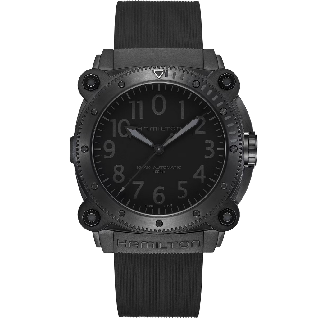 Relógio Hamilton Khaki Navy BeLOWZERO Auto Titanium 46mm - H78505330