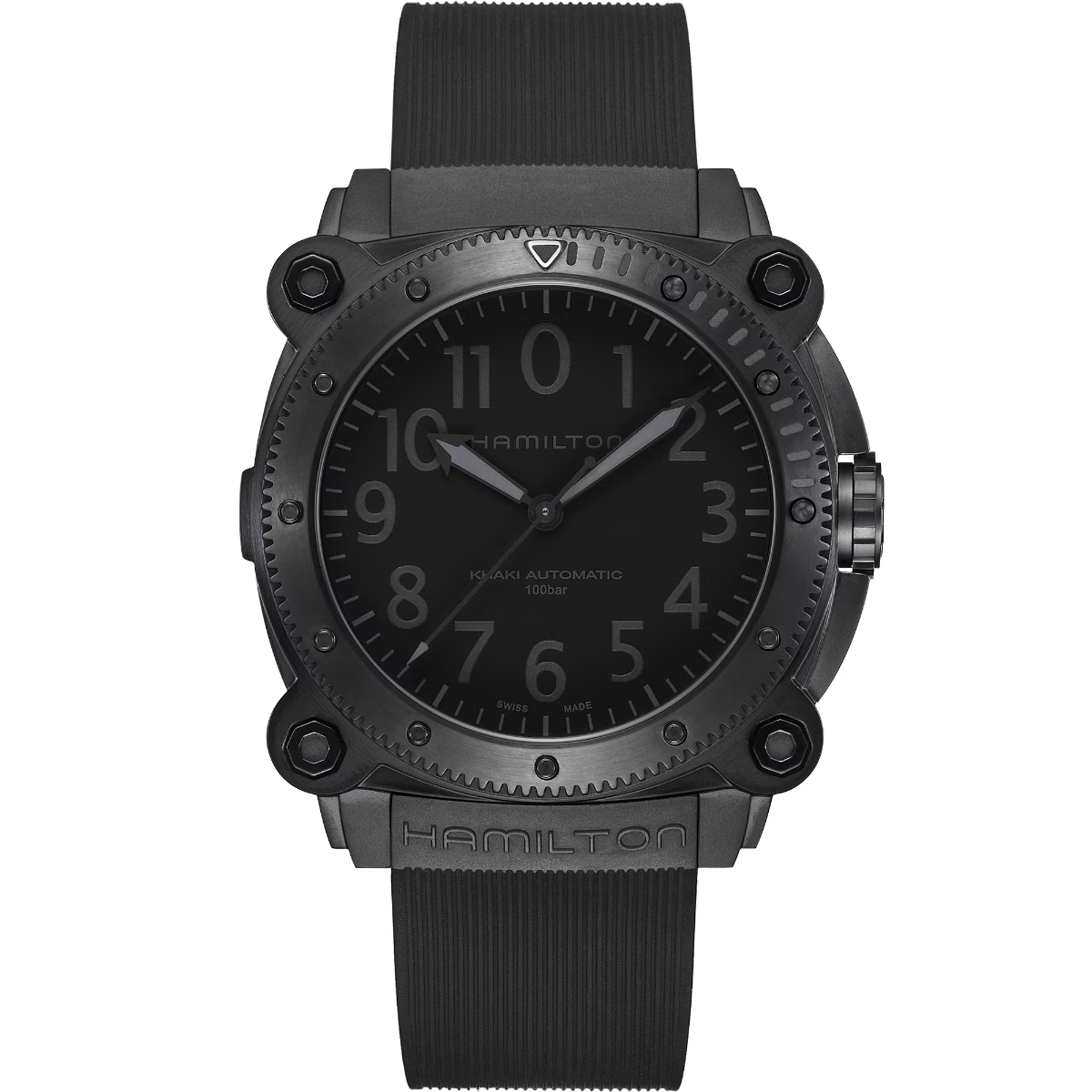 Relógio Hamilton Khaki Navy BeLOWZERO Auto Titanium 46mm - H78505330