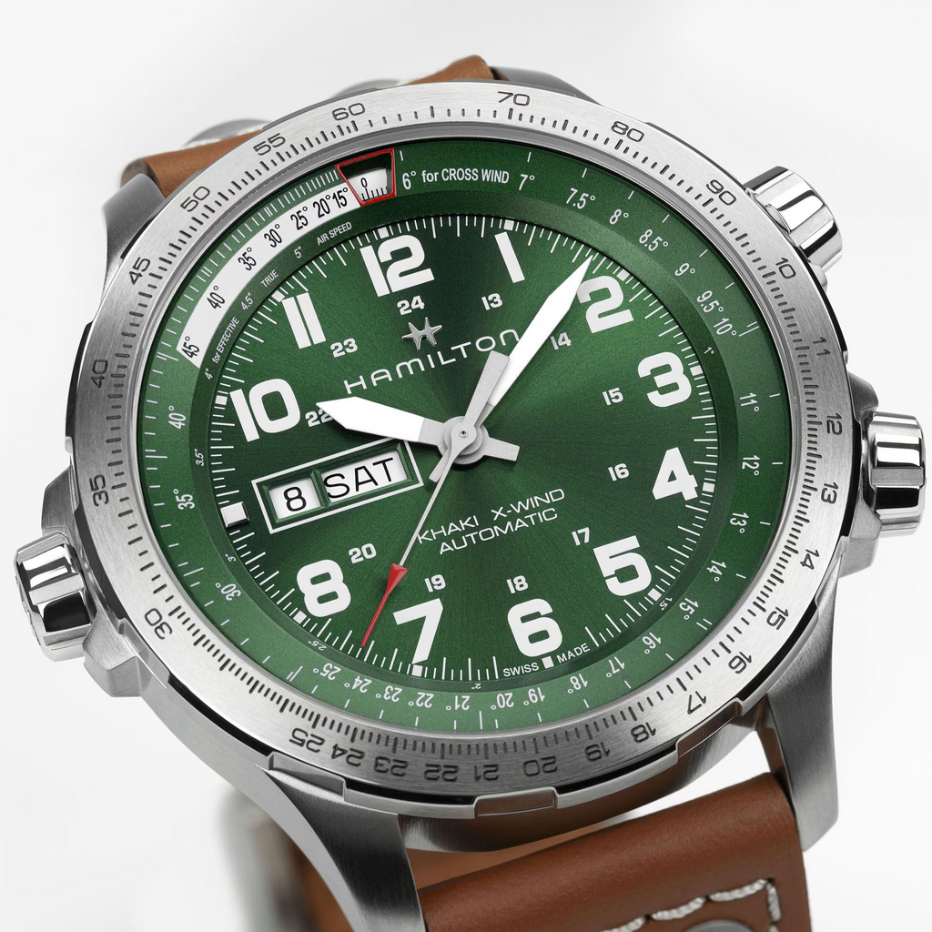 Relógio Hamilton Khaki Aviation X-Wind Day Date Automatico 45mm - H77735560
