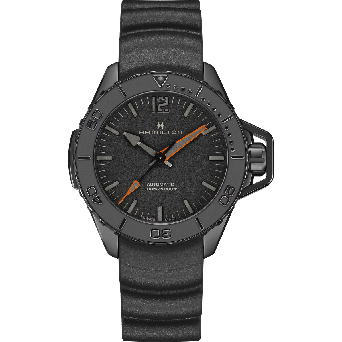 Relógio Hamilton Khaki Navy Frogman Auto 46mm - H77845330