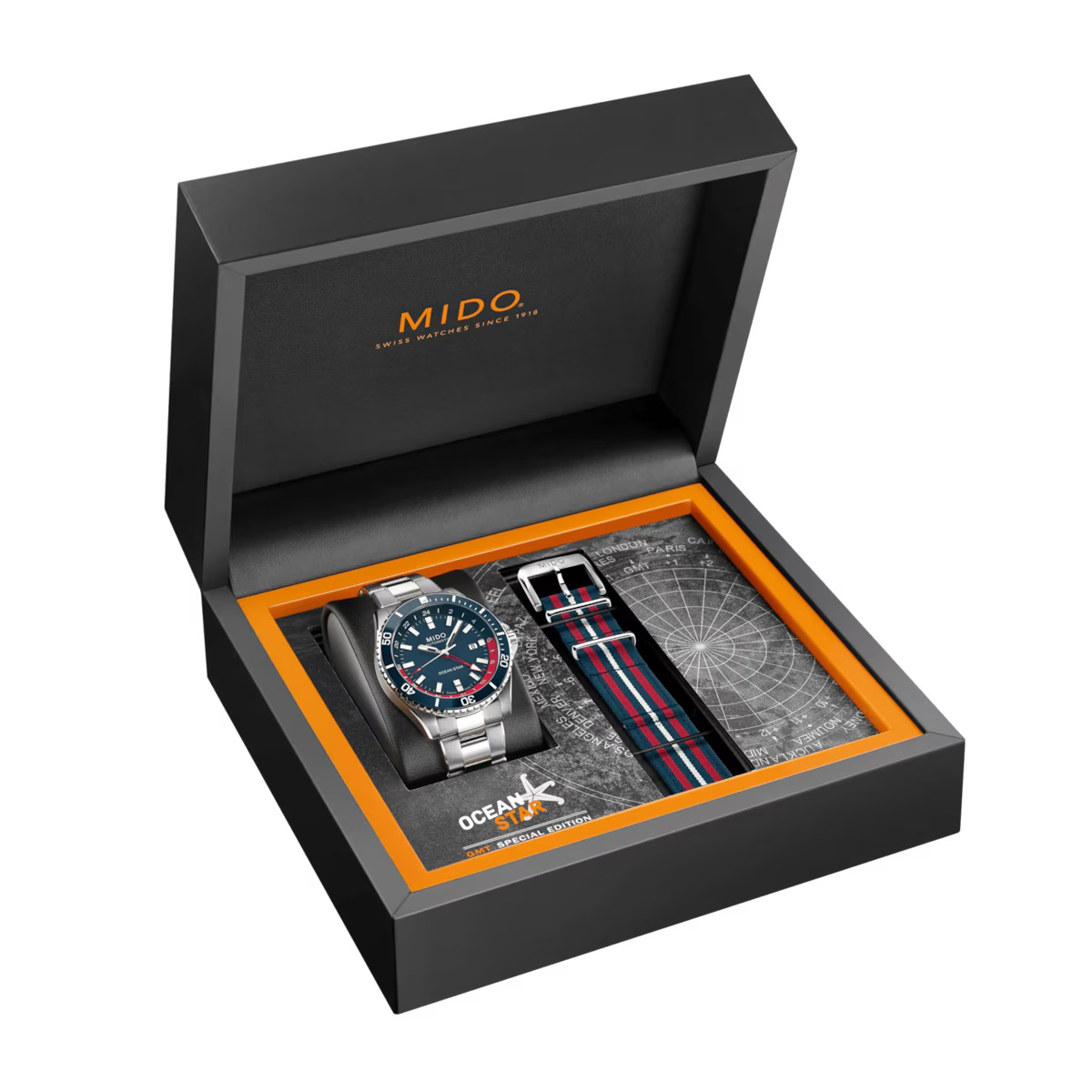 Relógio Mido Ocean Star GMT - M026.629.11.041.00