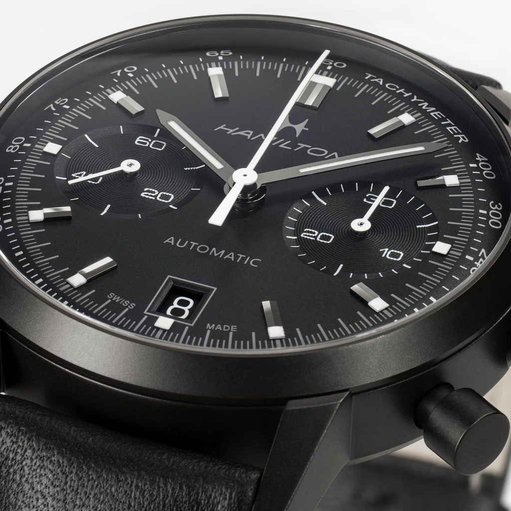 Relógio Hamilton American Classic Intra-Matic Automatico Chrono 40mm - H38446730