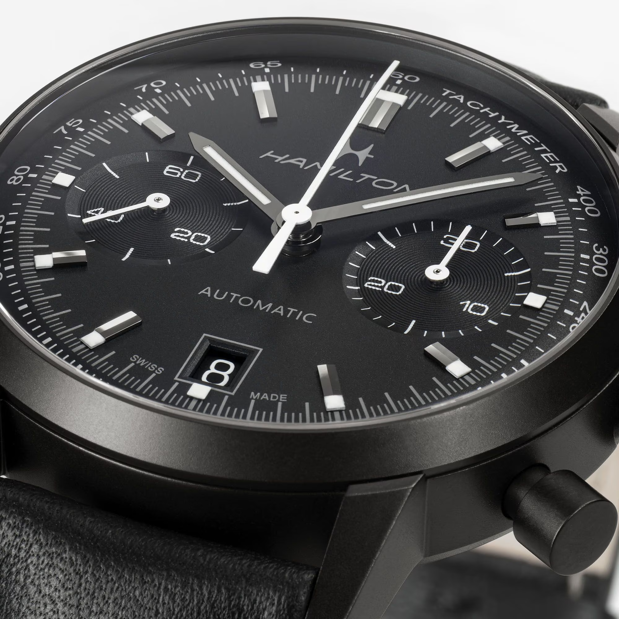 Relógio Hamilton American Classic Intra-Matic Automatico Chrono 40mm - H38446730