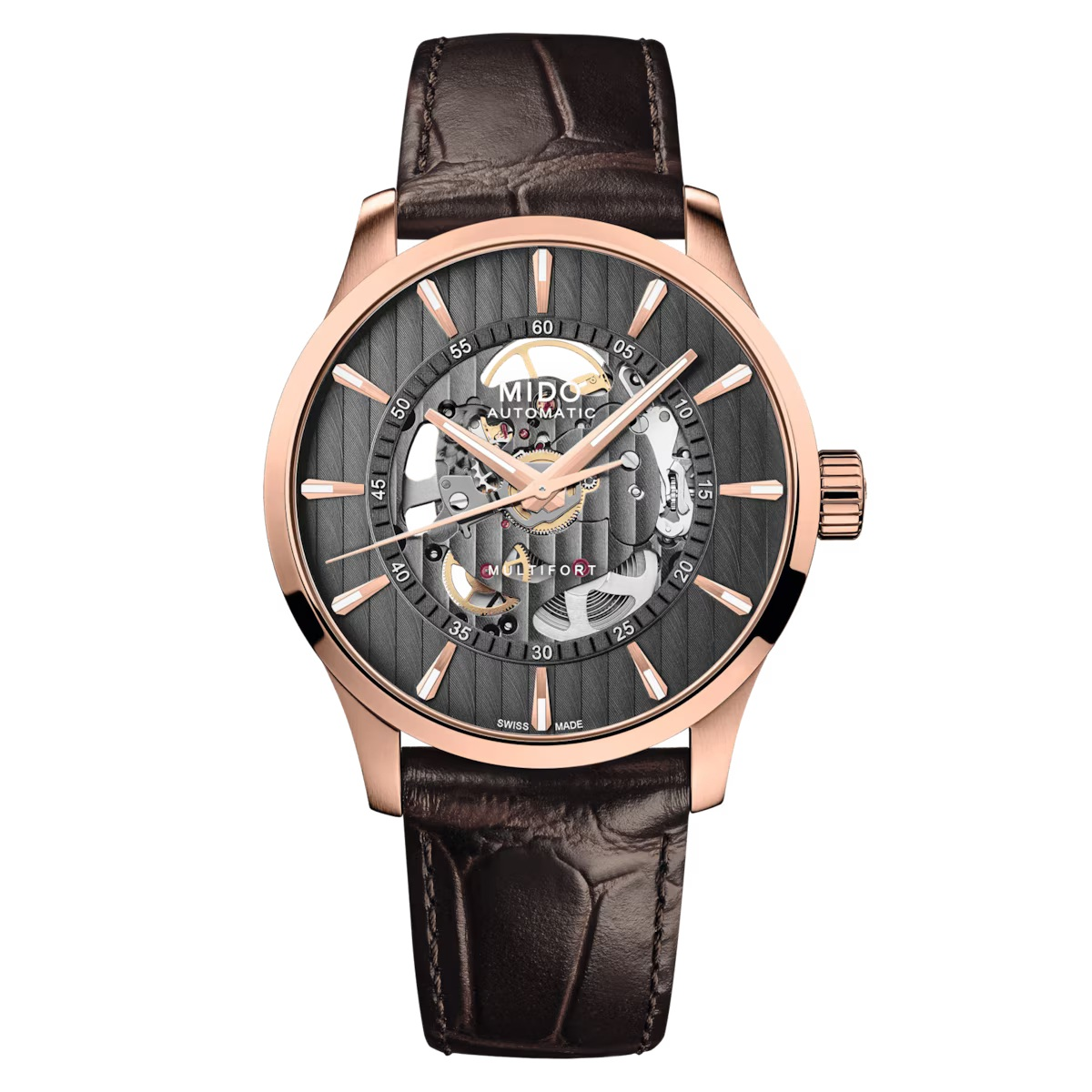 Relógio Mido Multifort Skeleton Vertigo - M038.436.36.061.00