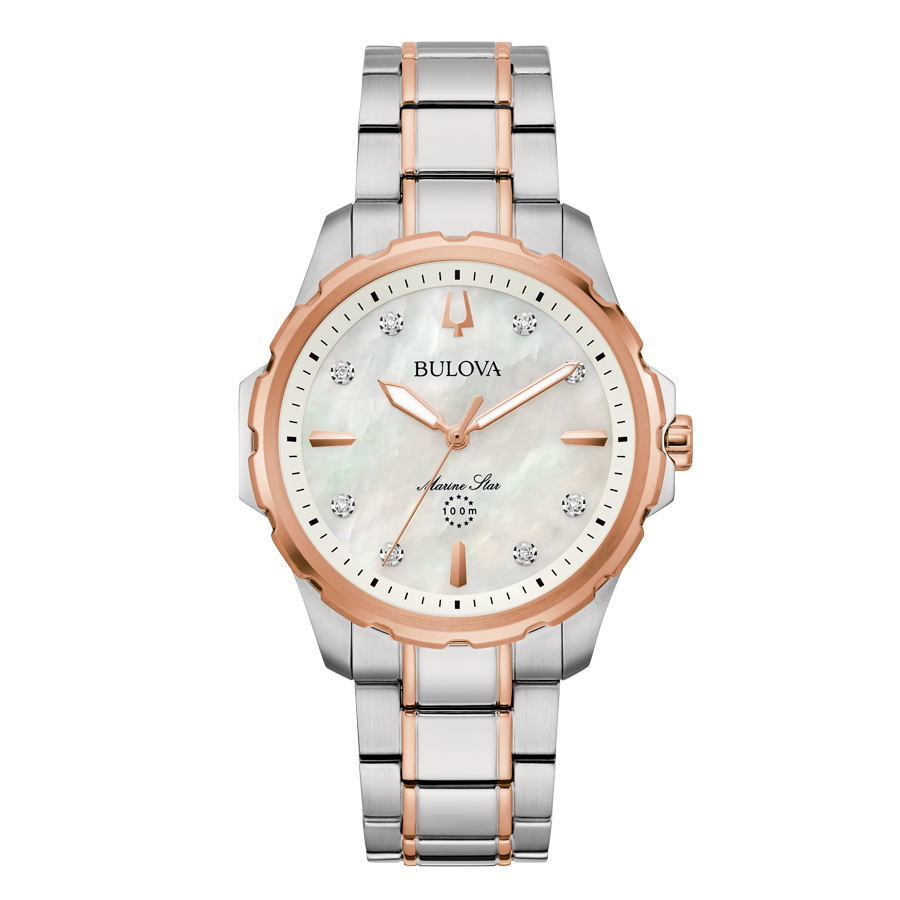 Relógio Bulova Marine Star Diamond Lady - 98P228