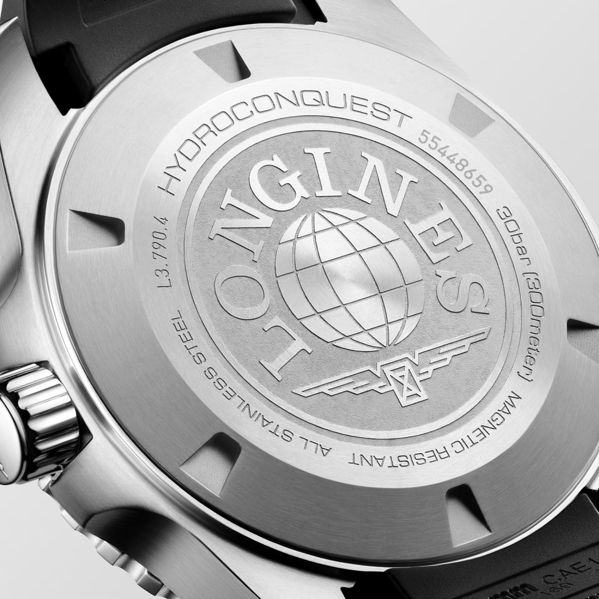 Longines Hydroconquest GMT Watch - L3.790.4.56.9