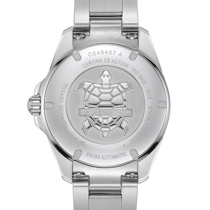 Certina DS Action Diver 40.5mm Powermatic 80 Watch - C048.407.11.051.01 Open box