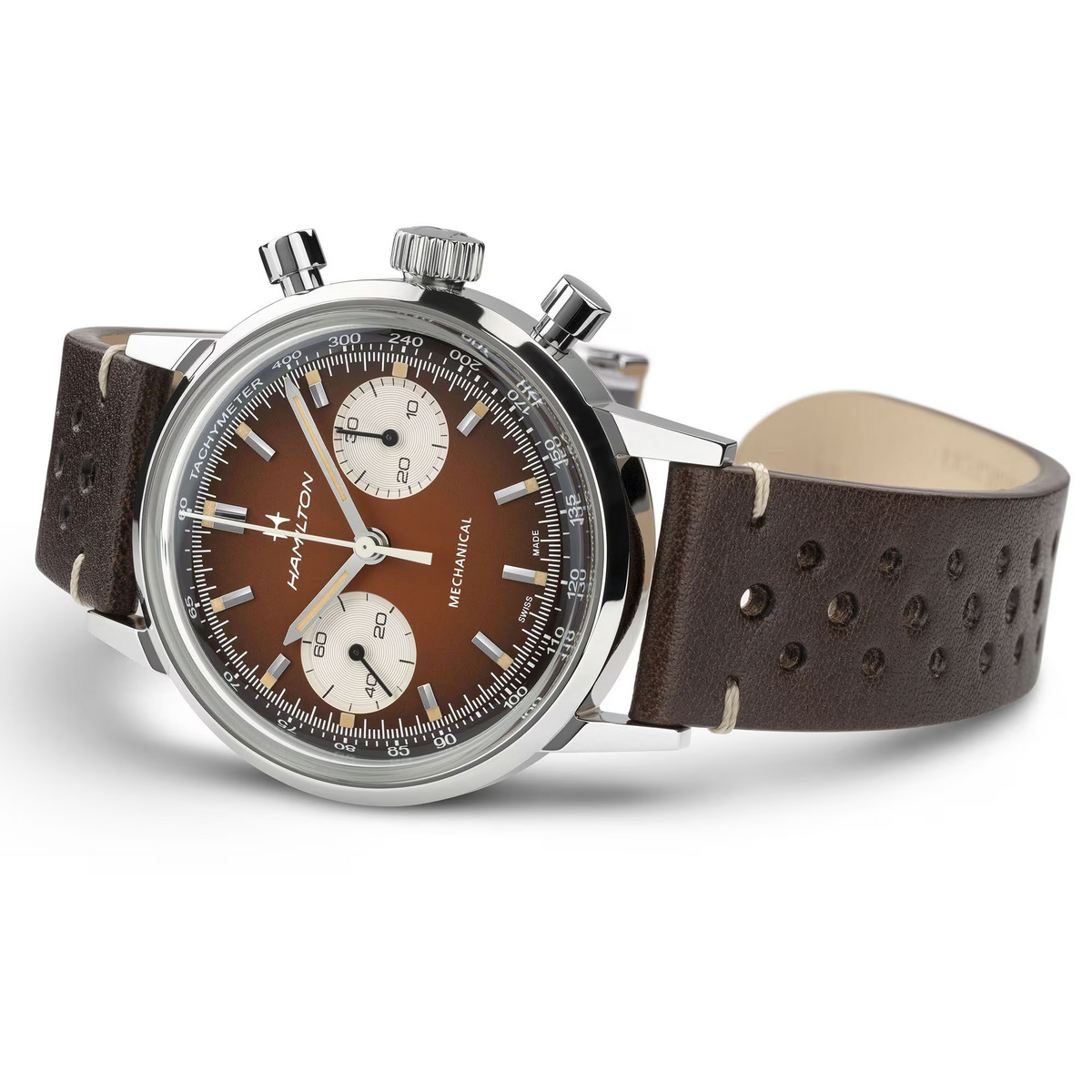 Relógio Hamilton American Classic Intra-matic Chronograph H 40mm - H38429591