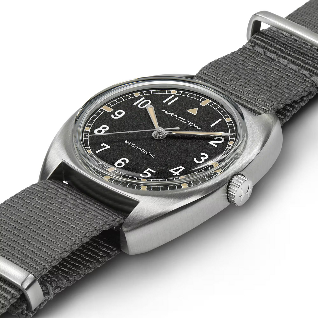 Relógio Hamilton Khaki Aviation Pilot Pioneer Mecanico 36mm x 33mm - H76419931