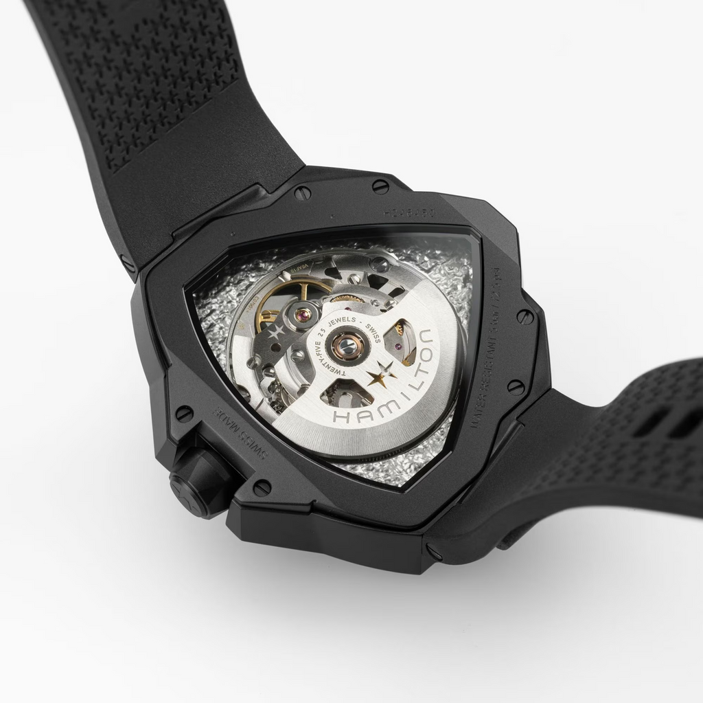 Relógio Hamilton Ventura Edge Skeleton 51mm x 47mm - H24645330