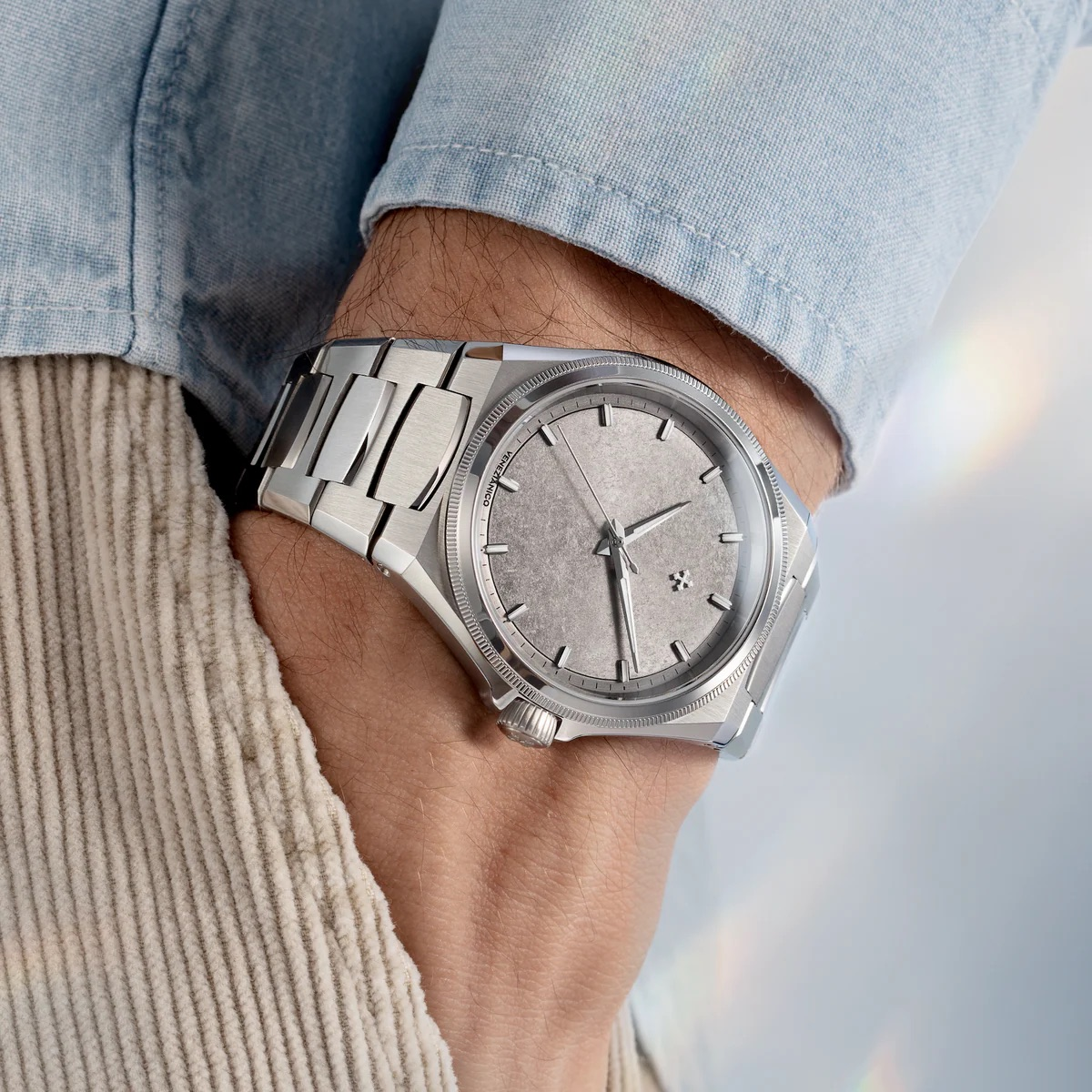 Relógio Venezianico Arsenale Platino - 6221590C