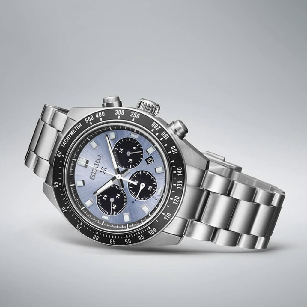 Relógio Seiko Prospex Speedtimer - SSC935P1 Cronógrafo Solar Azul