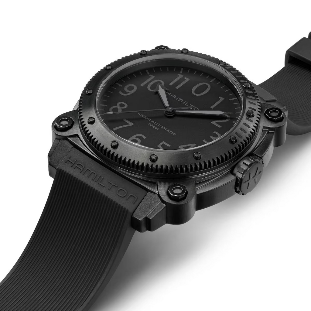 Relógio Hamilton Khaki Navy BeLOWZERO Auto Titanium 46mm - H78505330