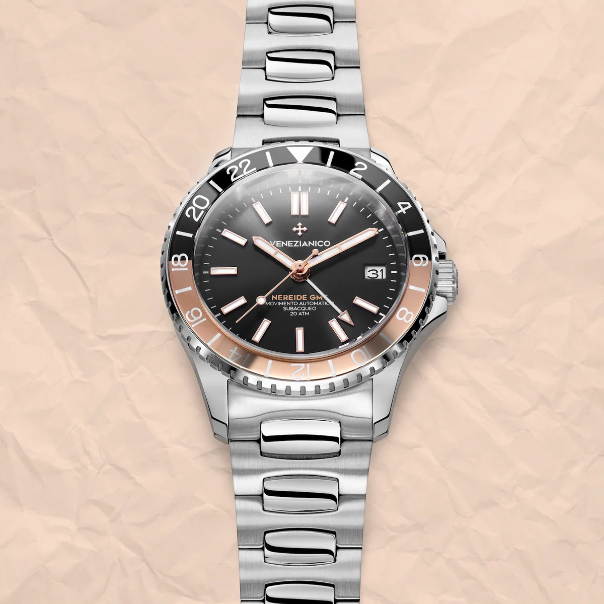 Venezianico Nereide GMT Watch - 3521504C