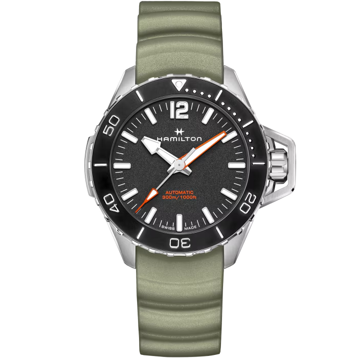 Relógio Hamilton Khaki Navy Frogman Auto 46mm - H77825331