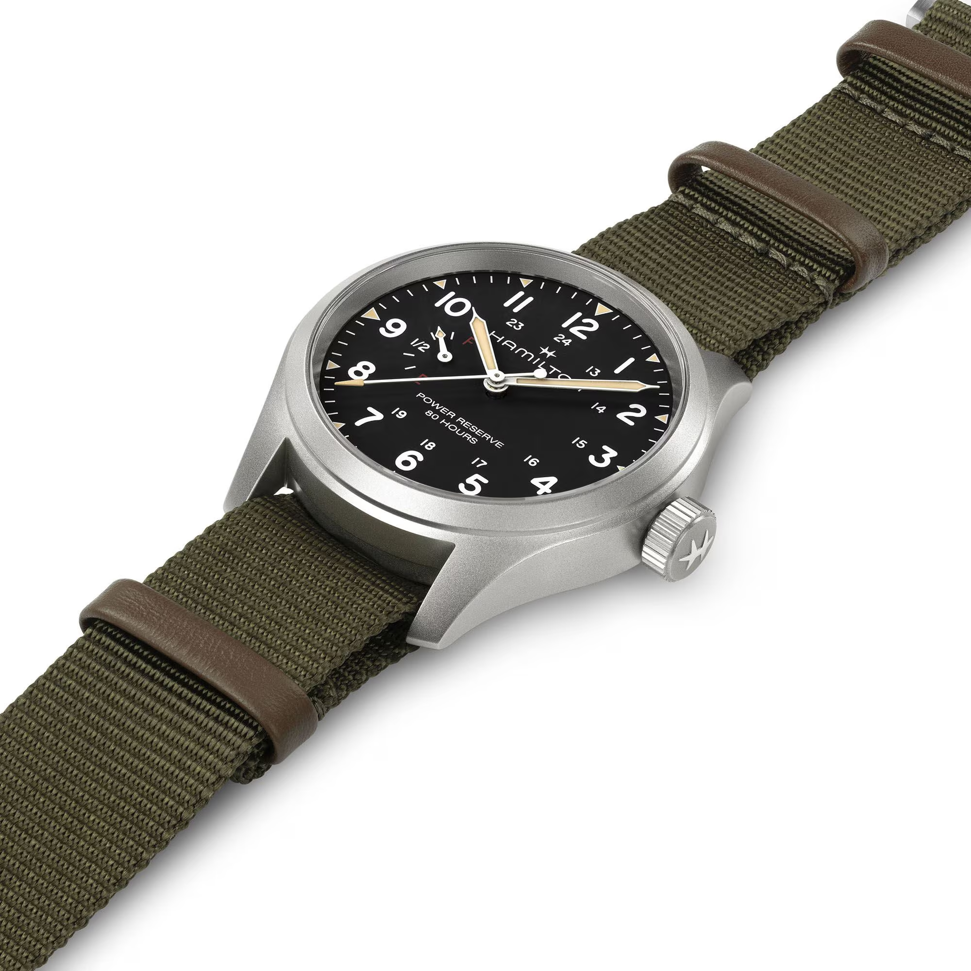 Relógio Hamilton  Khaki Field Mechanical Power Reserve 40mm - H69509930