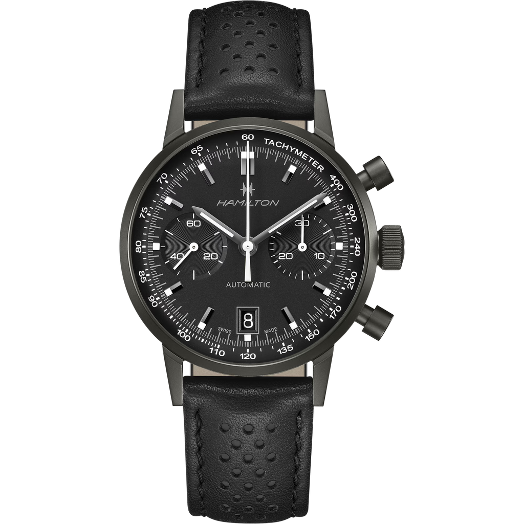 Relógio Hamilton American Classic Intra-Matic Automatico Chrono 40mm - H38446730
