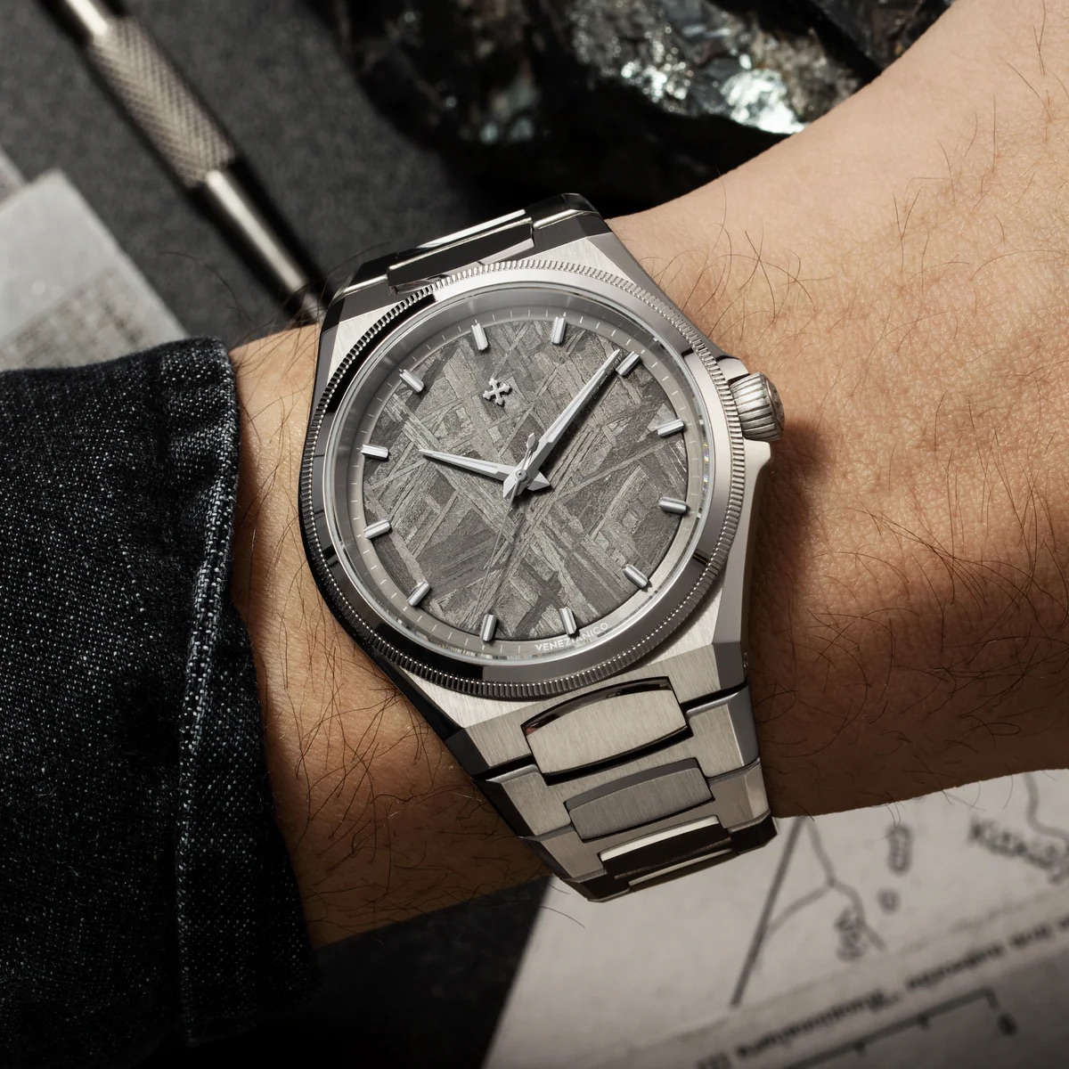 Relógio Venezianico Arsenale Meteorito - 6221560C