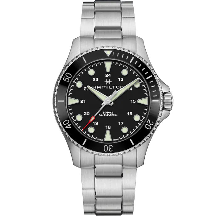 RelógioRelógio Hamilton Khaki Navy Scuba Auto 43mm - H82515130 Hamilton Khaki Navy -