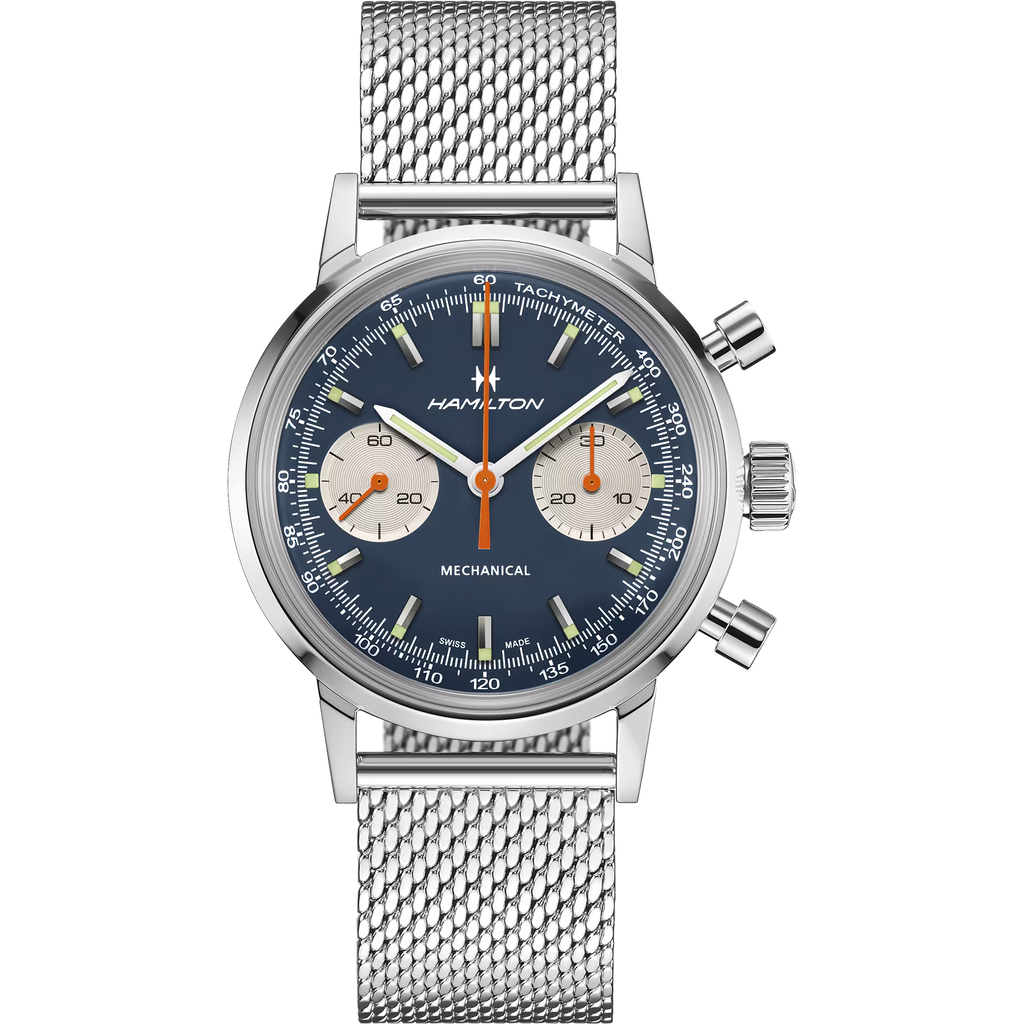 Relógio Hamilton American Classic Intra-matic Chronograph H 40mm - H38429541