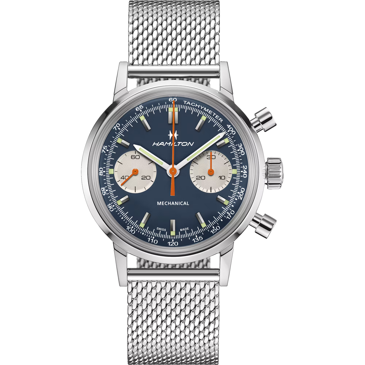 Relógio Hamilton American Classic Intra-matic Chronograph H 40mm - H38429541
