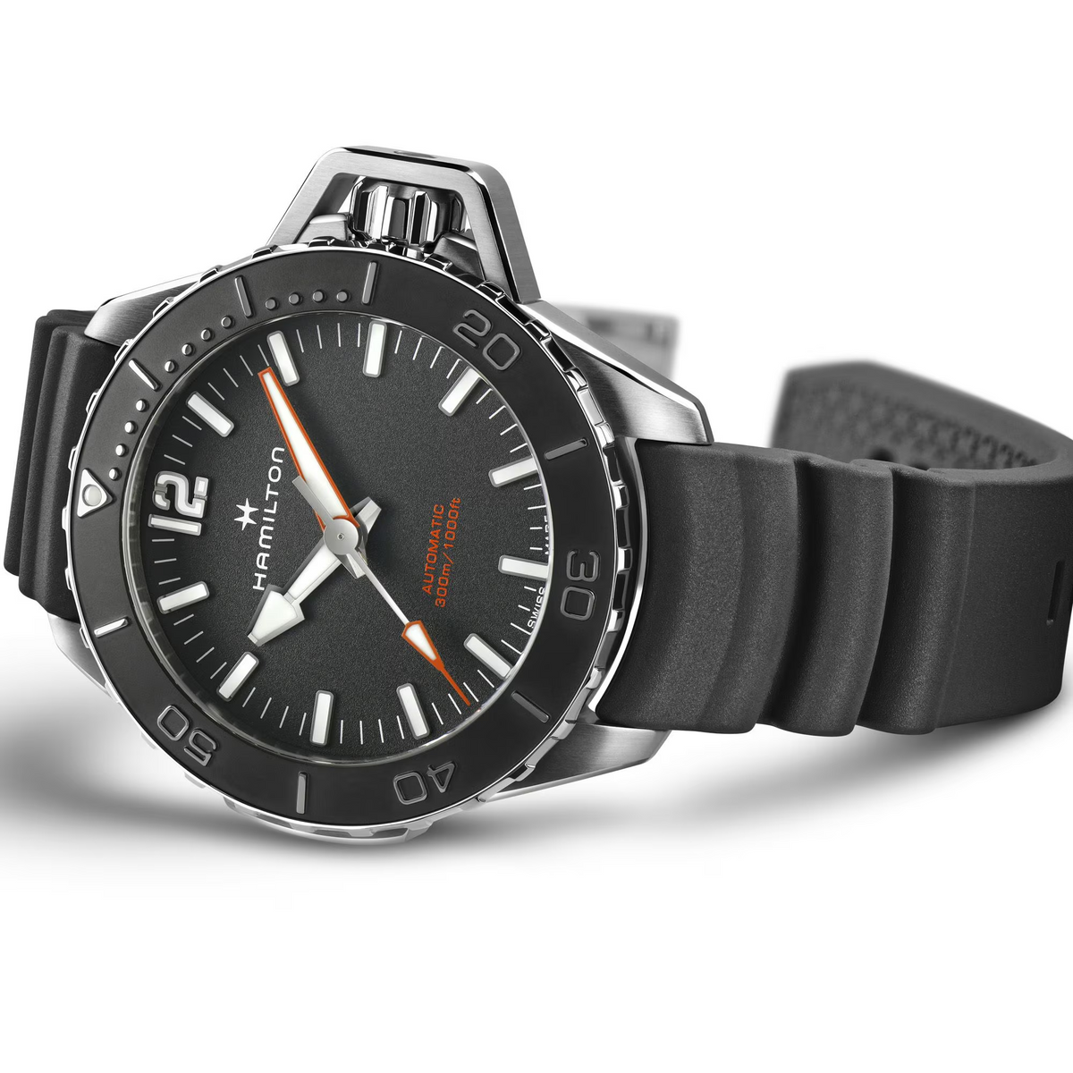 Relógio Hamilton Khaki Navy Frogman Auto 46mm - H77825330
